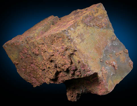 Limonite pseudomorph after Siderite