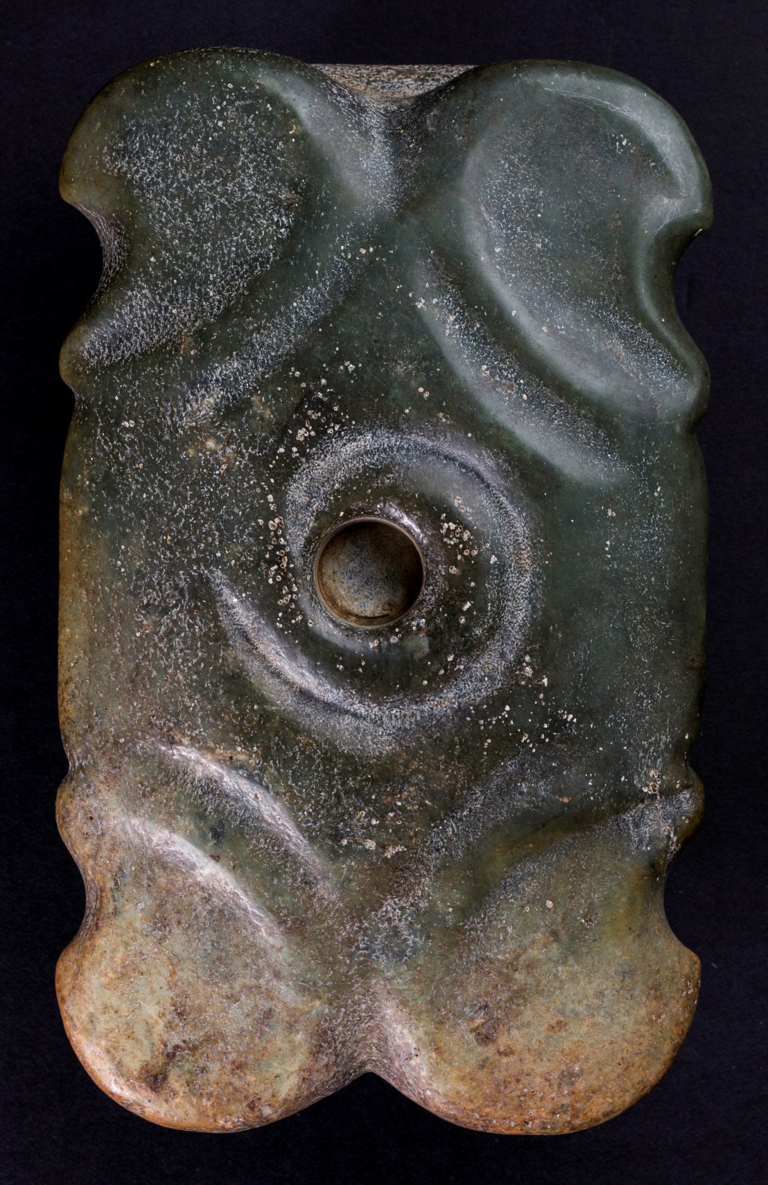 Drill hole on the hook cloud plaque.